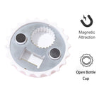 Multifunction Beer Bottle Opener Fridge Magnet Sticker
