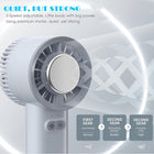 Cooling Handheld Fan With Ice Rubbing Pad