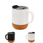 Ceramic Coffee Mug With Cork Bottom