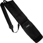 Black Lightweight Golf Bag with Cushioned Shoulder Strap