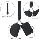 Mini Zip Dual Pouch Wristlet