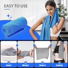 Quick Dry Towel Portable with Silicone Case