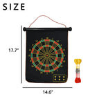 Double-sided Magnetic Dart Board For Kids And Adults