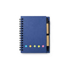 Spiral-Bound Pocket Notebook With Pen Holder