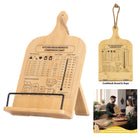 Bamboo Cookbook Stand