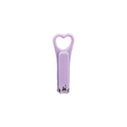 Candy Color Heart-Shaped Portable Nail Clippers