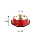 13.3OZ Stainless Steel Non-Skid Dog Bowl
