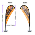 Feather Flag With Pole Kit