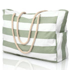 Large Waterproof Zipper Beach Tote