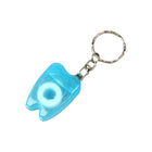 10M Tooth Shaped Dental Floss W/Keychain