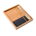 A5 Size Straw Material Notebook Set