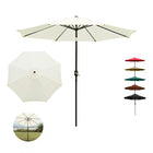 9ft Patio Umbrella Outdoor Table Umbrella 8 Sturdy Ribs