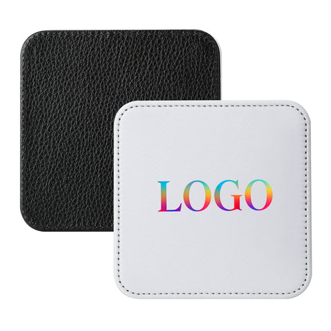 PU Leather Square Coaster