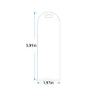 Blank Transparent Acrylic Bookmark
