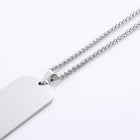 Dog Tags Stainless Steel Necklace