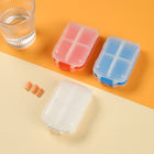 Folding Flip Lid 3-layer 8-compartment Pill Box