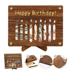 Wooden Birthday Table Decor
