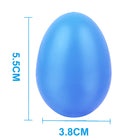 Plastic Egg Shaker Percussion Musical Egg Maraca Easter Egg