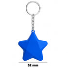 2" Mini Smile Face Star Stress Reliever Keychain