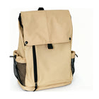Solid Color Casual Backpack