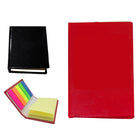 Lightweight Hardcover Sticky Note Book With Page Markers