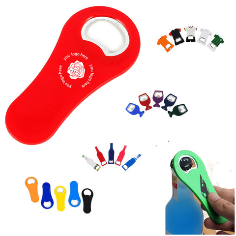 Hybrid Plastic/Metal Magnetic Opener