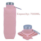 700Ml Silicone Foldable Outdoor Sports Water Bottle