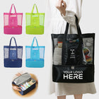 2-in-1 Mesh Beach Bag