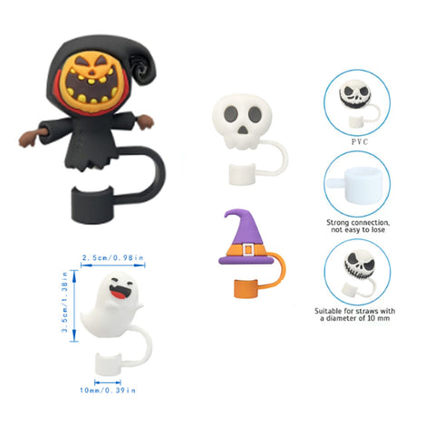 Halloween Straw Sleeve