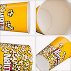 32 OZ Paper Popcorn Containers for Party and Movie Night