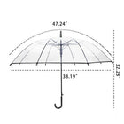 Thickened Automatic Transparent Umbrella