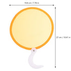 Full Color Round Foldable Nylon Fan