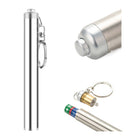 Stainless Steel Keychain Flashlight