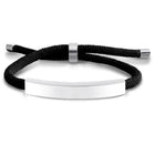 Stainless Steel And Titanium Steel Braided Bracelet