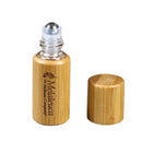 Refillable Empty Bamboo Essential Oil Bottle Liquid Roller