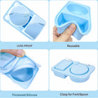 Reusable Silicone Snack Containers with Lids