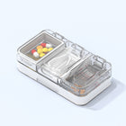 Double-Layer Pill Cutter Medicine Box