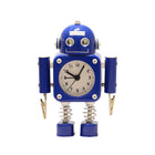 Stainless Steel Robot Alarm Clock