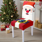 Christmas Dining Chair Cover Dustproof Home Decor