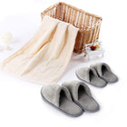 Coral Fleece Average Size Hotel Slippers
