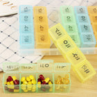 Weekly Pill Organizer Box