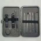 10-Piece Black Nail Clipper Set