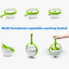 Rotating Vegetable Cleaning Dehydration Basket