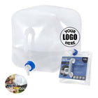 Foldable Portable Water Container With Faucet