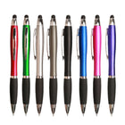 Gourd Shaped Led Light Up Logo Ballpoint Touch Screen Pen