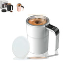13Oz Rechargeable Stainless Steel Stirring Coffee Mug