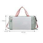 Gym Bag With Wet And Shoe Compartment