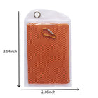 Microfiber Ice For Neck Cooling Towel Zip Pocket Carabiner