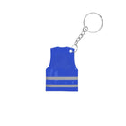 PVC Reflective Vest Keychain