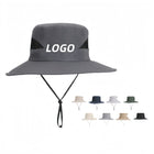 Outdoor Hiking Hat With Large Brim Sunscreen Visor